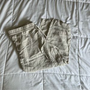 H&M Linen Blend Pants